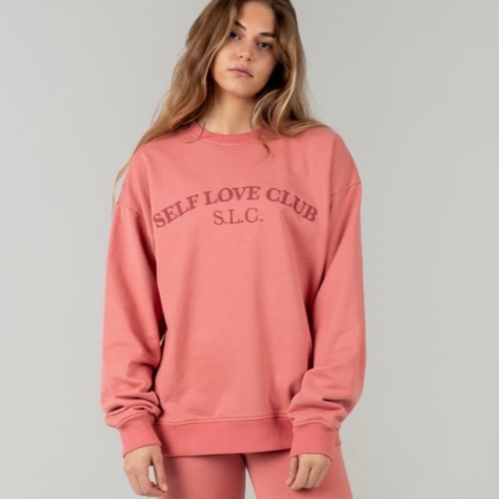 mayfair group “self love club” crewneck